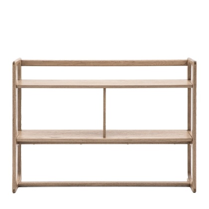 Gallery Direct Craft Open Display Wide Smoked Gallery Direct Craft Open Display Wide Smoked