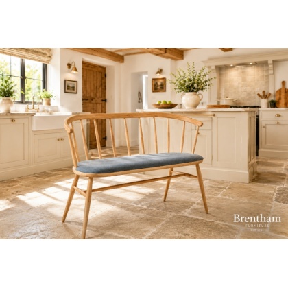 Ercol 4342 Heritage Loveseat With Seat Pad