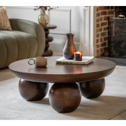 Gallery Sculpt Round Coffee Table
