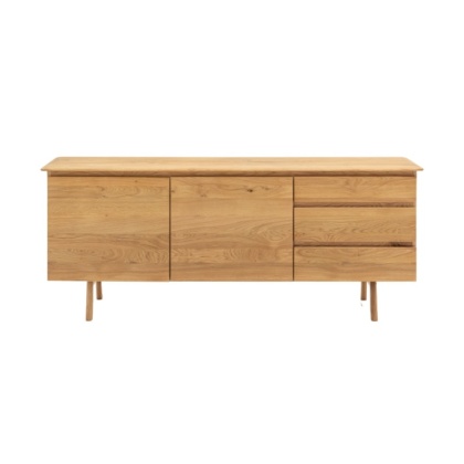 Gallery Direct Madrid 2 Door 3 Drawer Sideboard Oak Gallery Direct Madrid 2 Door 3 Drawer Sideboard Oak