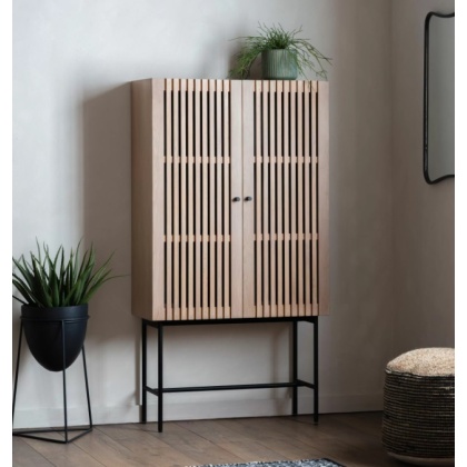 Gallery Okayama 2 Door Cocktail Cabinet