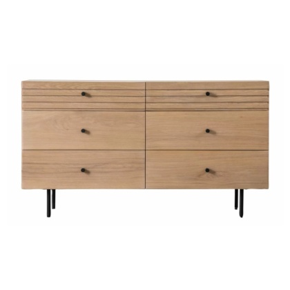 Gallery Direct Okayama 6 Drawer Chest Gallery Direct Okayama 6 Drawer Chest