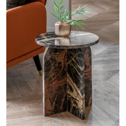 Gallery Amalfi Side Table Ember