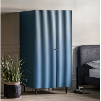 Gallery Buckhurst 2 Door Wardrobe Blue