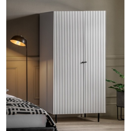 Gallery Buckhurst 2 Door Wardrobe White