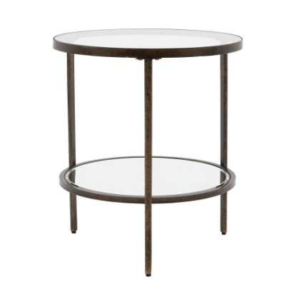 Gallery Hudson Side Table Bronze Gallery Hudson Side Table Bronze