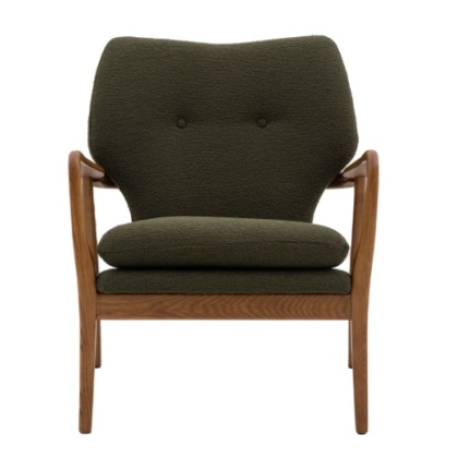 Gallery Jensen Armchair Green Gallery Jensen Armchair Green