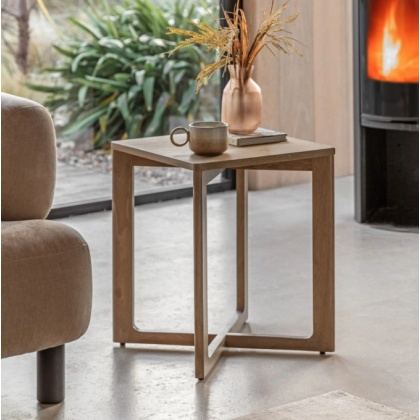Gallery Panelled Side Table