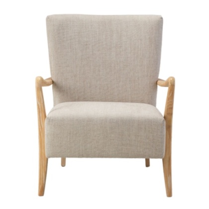 Gallery Chedworth Armchair Natural Linen Gallery Chedworth Armchair Natural Linen