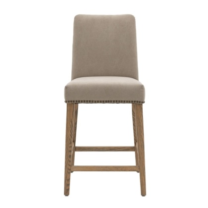 Gallery Rex Bar Stool Cement (Pair) Gallery Rex Bar Stool Cement (Pair)