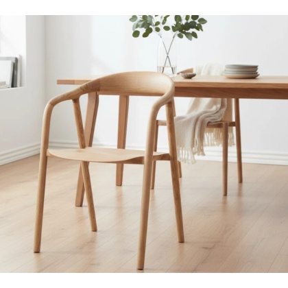 Gallery Direct Madrid Dining Chair Oak (Pair) Gallery Direct Madrid Dining Chair Oak (Pair)
