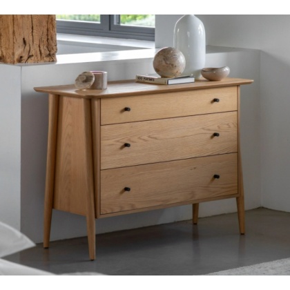 Gallery Hatfield 3 Drawer Chest Natural