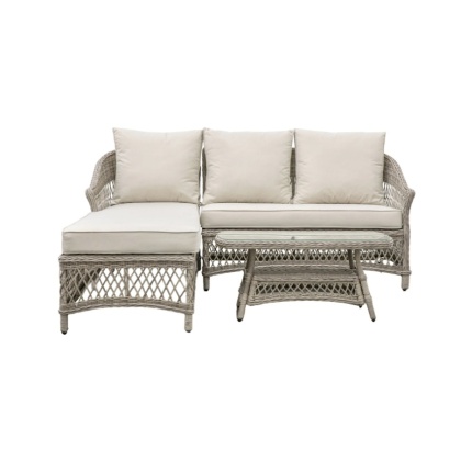 Gallery Menton Chaise Set Stone