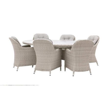 Gallery Holton 6 Seater Oval Dining Set