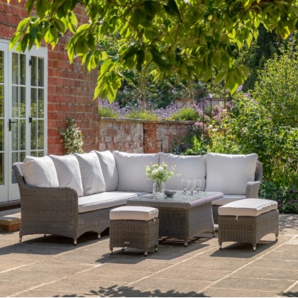 Gallery Direct Ascot Corner Dining Set With Rising Table