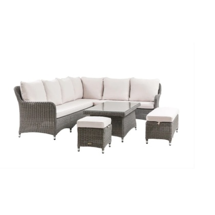 Gallery Direct Ascot Corner Dining Set With Rising Table