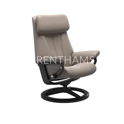 Stressless Paul Chair with Signature Base (No Stool) Stressless Paul Chair with Signature Base (No Stool)
