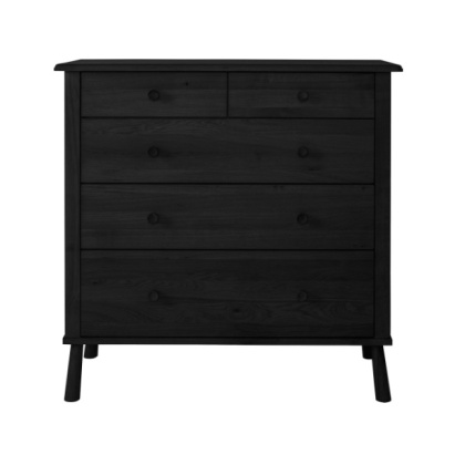 Gallery Direct Wycombe 5 Drawer Chest Black Gallery Direct Wycombe 5 Drawer Chest Black