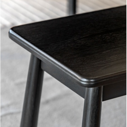 Gallery Wycombe Dining Bench Black