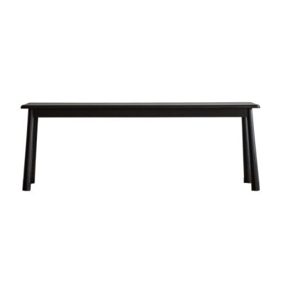 Gallery Direct Wycombe Dining Bench Black Gallery Direct Wycombe Dining Bench Black
