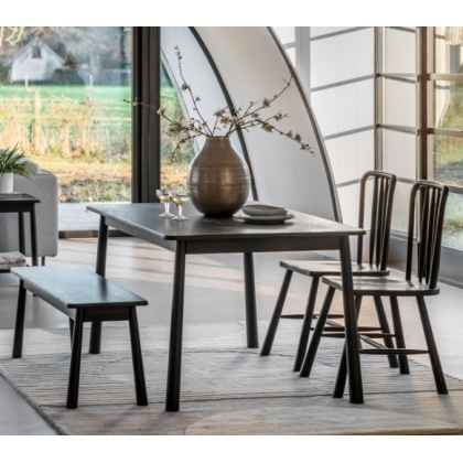 Gallery Wycombe Dining Table Black