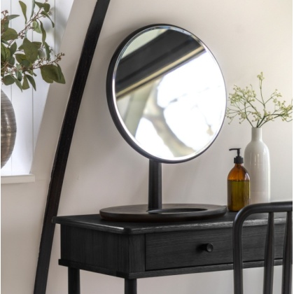 Gallery Wycombe Dressing Mirror Black