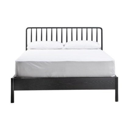 Gallery Direct Wycombe 5ft King Spindle Bed Black Gallery Direct Wycombe 5ft King Spindle Bed Black