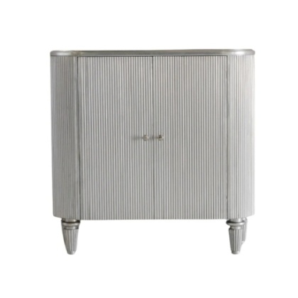 Gallery Jeeves Drinks Cabinet Silver