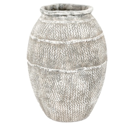 Zante Vase Large Antique Grey Zante Vase Large Antique Grey