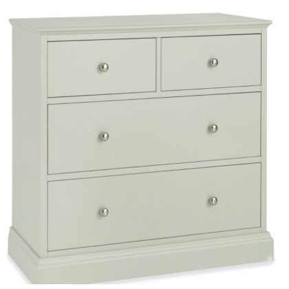 Bentley Designs Ashby Soft Grey 2+2 Drawer Chest Bentley Designs Ashby Soft Grey 2+2 Drawer Chest