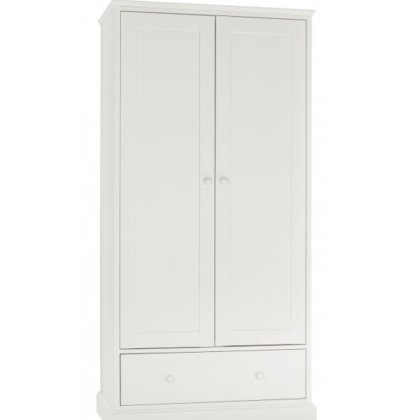 Bentley Designs Ashby White Double Wardrobe Bentley Designs Ashby White Double Wardrobe