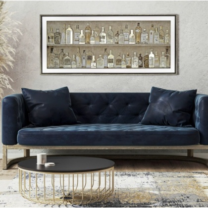Gin Collection Framed Art