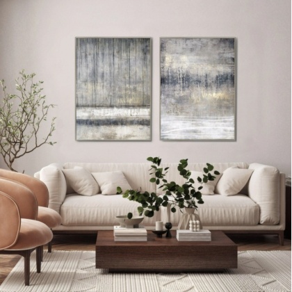 Torrent Framed Canvas