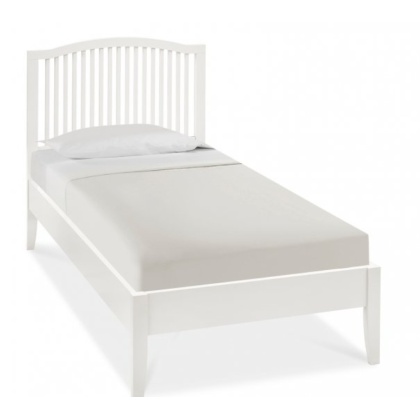 Bentley Designs Ashby White Slatted 3' Single Bedstead Bentley Designs Ashby White Slatted 3' Single Bedstead