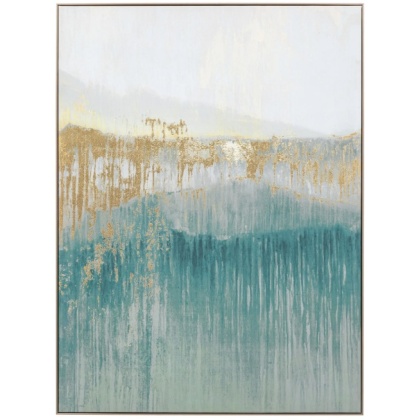 Early Morning Horizon Framed Canvas