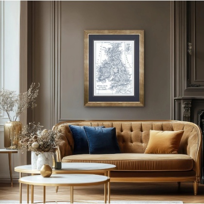 The British Isles Framed Art
