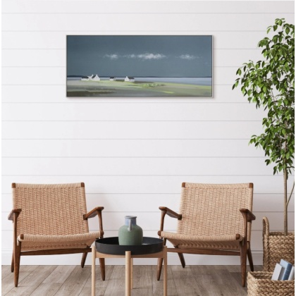 Days End Framed Canvas