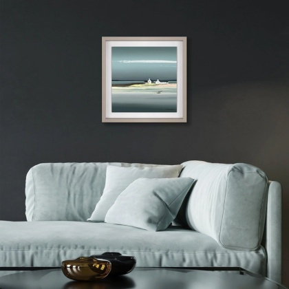 Sapphire Framed Art
