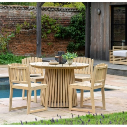 Gallery Rialto Round Dining Table 4 Seater