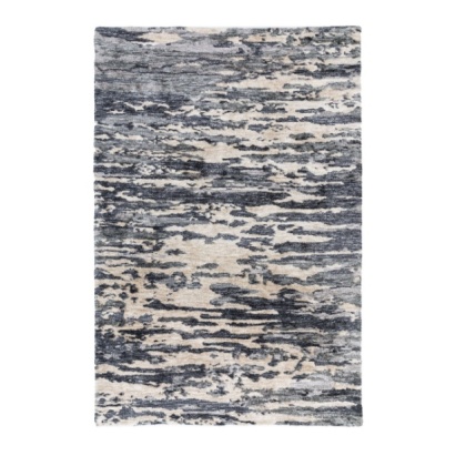 Trisul Rug – Large Grey Abstract Textured Rug Trisul Rug – Large Grey Abstract Textured Rug