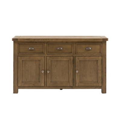 Gallery Direct Hardwick 3 Door 3 Drawer Sideboard  Gallery Direct Hardwick 3 Door 3 Drawer Sideboard