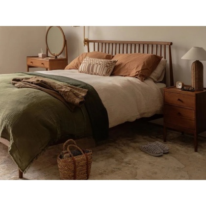 Ercol Salina 2101 Kingsize Spindle Headboard Bed