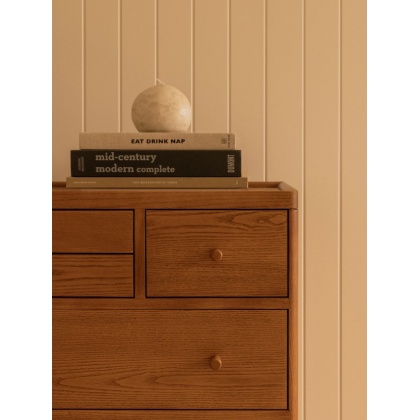 Ercol 2103 Salina 8 Drawer Tall Chest