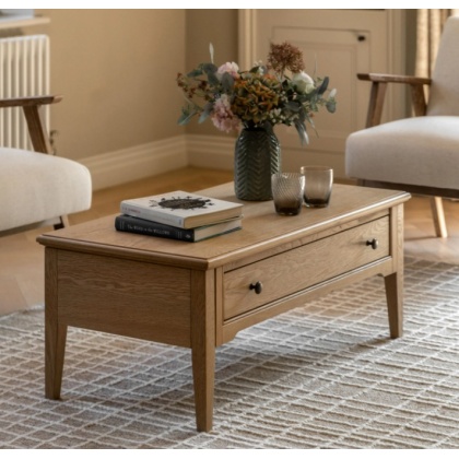 Gallery Direct Malvern 1 Drawer Coffee Table