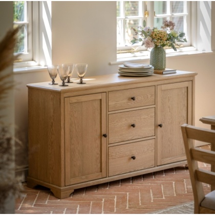 Gallery Direct Malvern 2 Door 3 Drawer Sideboard