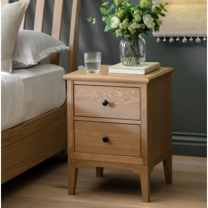 Gallery Direct Malvern 2 Drawer Bedside Gallery Direct Malvern 2 Drawer Bedside
