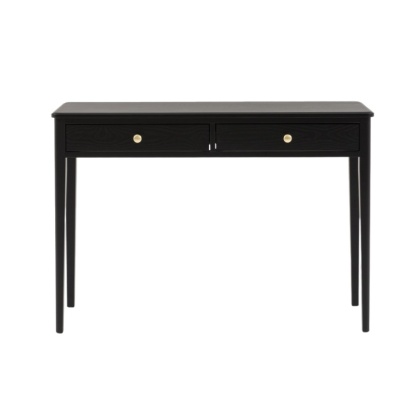 Gallery Direct Acton 2 Drawer Console Black