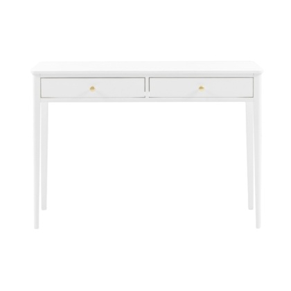 Gallery Direct Acton 2 Drawer Console White
