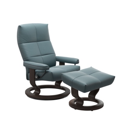 Stressless David Chair & Stool Classic Base - 3 Colours & Sizes - Black Friday Promo