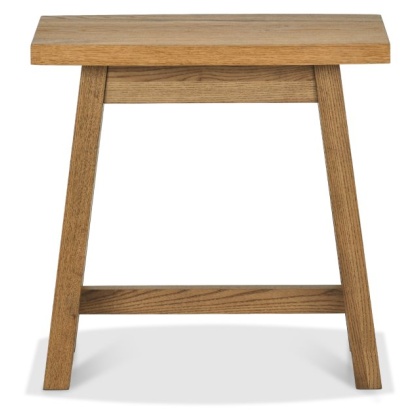 Bentley Designs Camden Rustic Oak Side Table